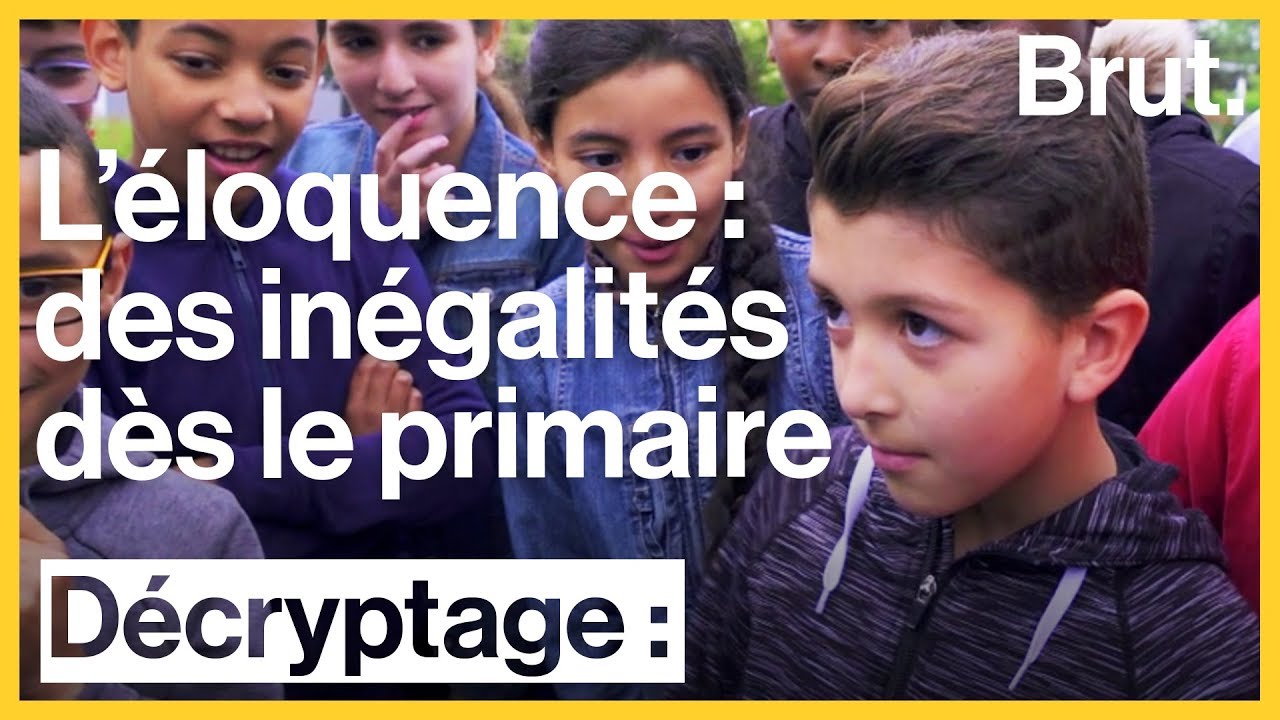 Les inégalités sociales à travers un concours d'éloquence