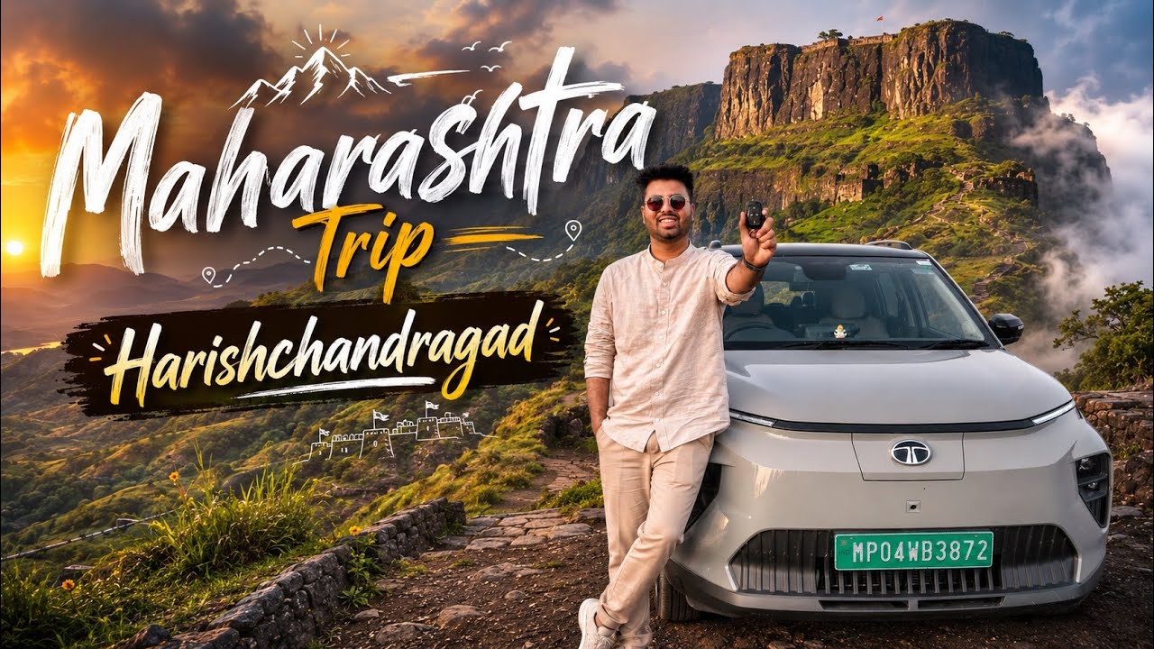 Maharashtra Hills Day-2 Harishchandragad Trek & Ghat Drive 😍 EV travel