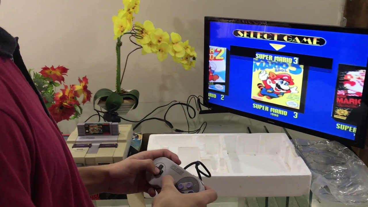 Como faço para LIGAR e jogar SUPER NINTENDO (SNES) TV LCD, LED 4K e PLASMA (TUTORIAL)
