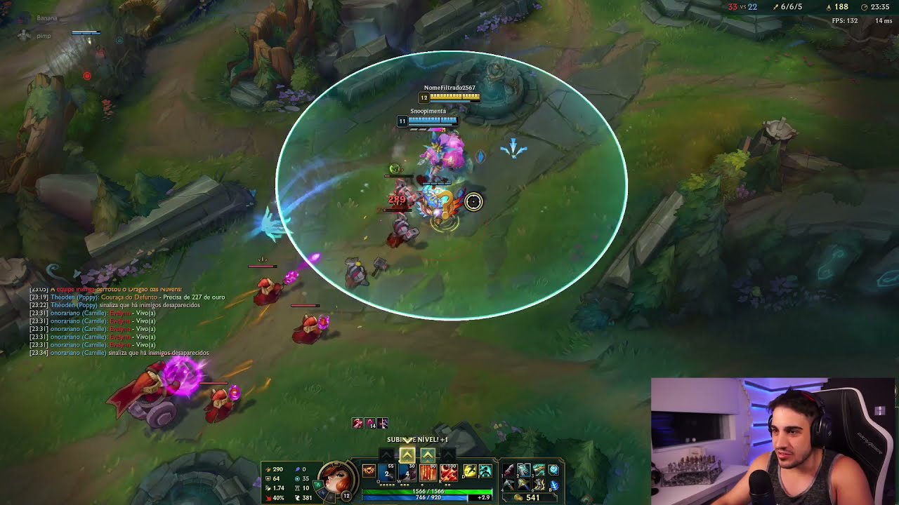 PIMPMENTA ENSINANDO COMO COUNTERAR EVELYNN