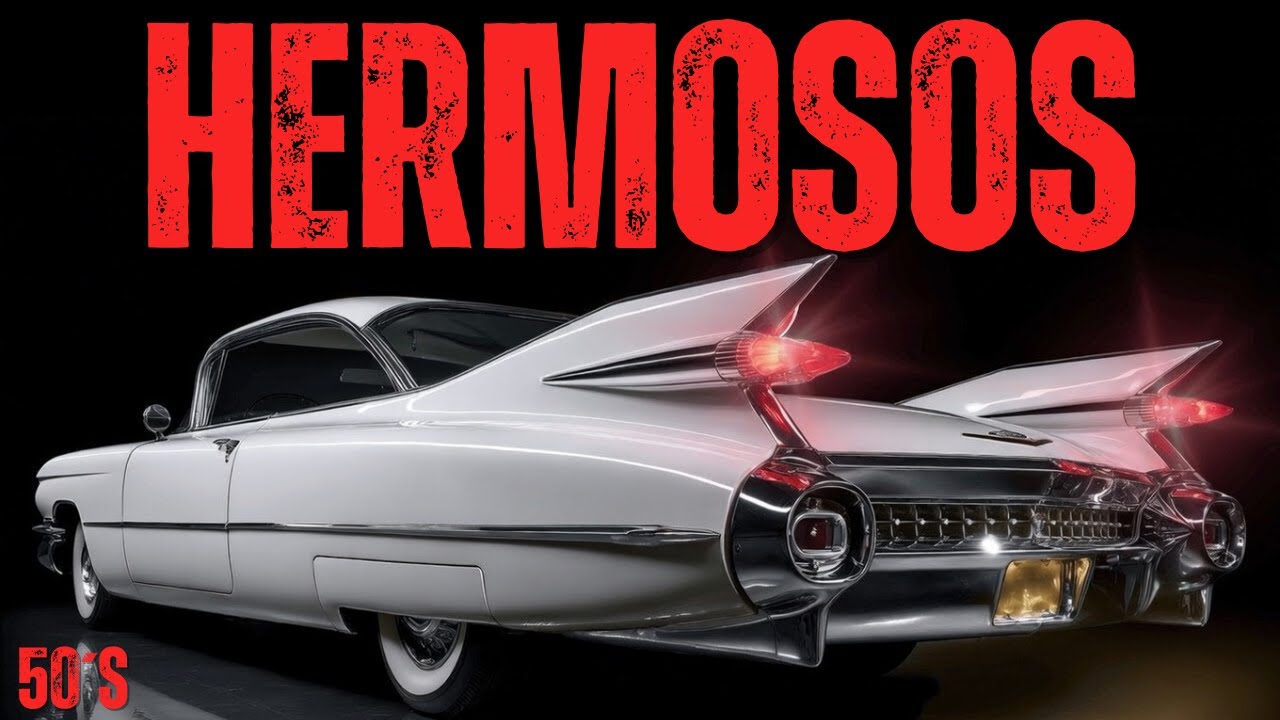 10 AUTOS AMERICANOS Más HERMOSOS de los Años 50: POTENCIA PURA y ELEGANCIA ETERNA