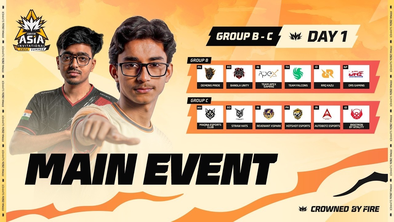 🔴 [EN] FFMAI 2026 Summer | Main Event Day 1