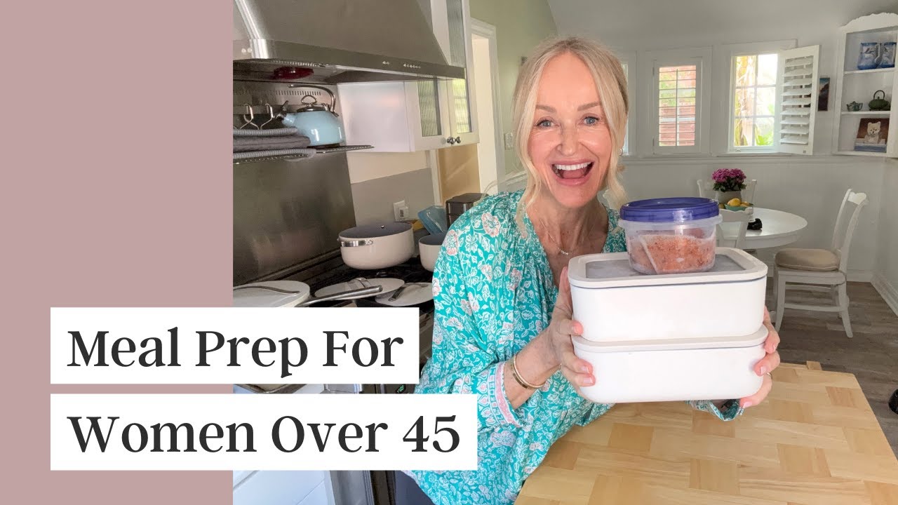 Busy Woman’s Guide to Meal Prep Over 45 | Age-Proof Your Body & Burn Belly Fat Naturally