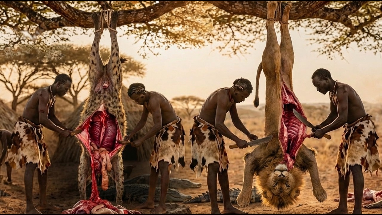 They Don’t Flee from Predators — How the Hadza Share Territory with Lions and Hyenas