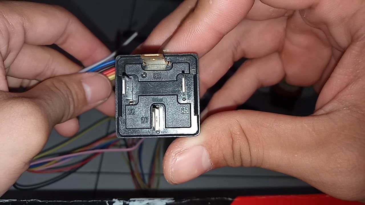 Unbox dan Cara pemasangan alarm v12 di motor dan menambahkan Relay 4 kaki👍👍