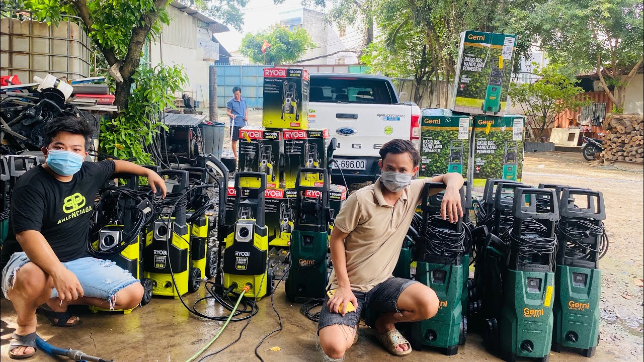 Máy rửa xe Ryobi , Gerni | Hàng Nội Địa Úc| ☎️0382003453 - 0989226121