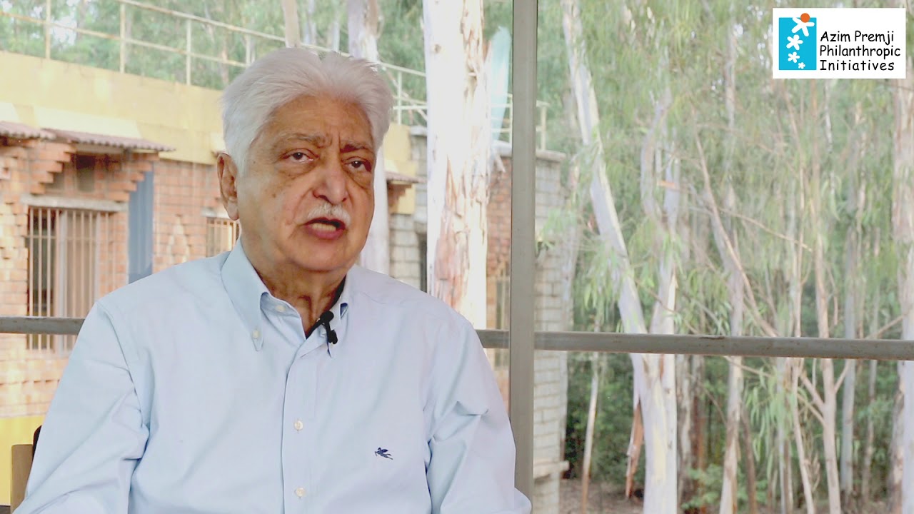 In conversation with Azim Premji - Azim Premji Philanthropic Initiatives