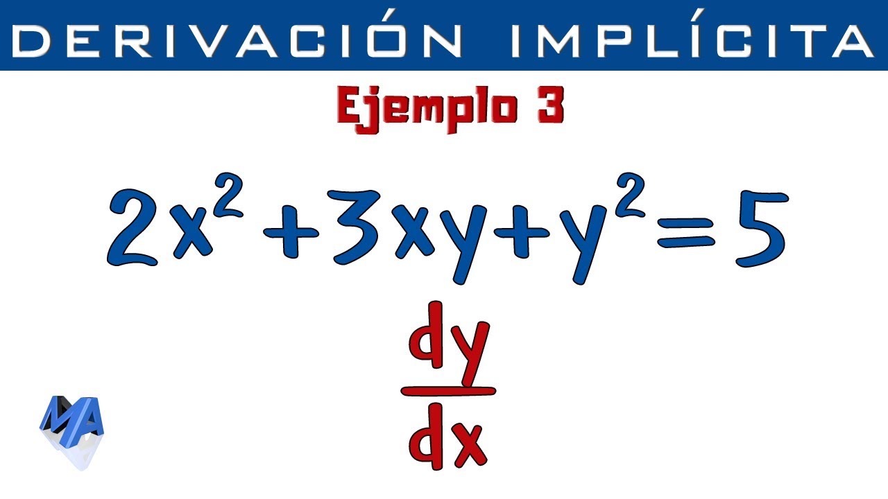Derivación implícita | Ejemplo 3