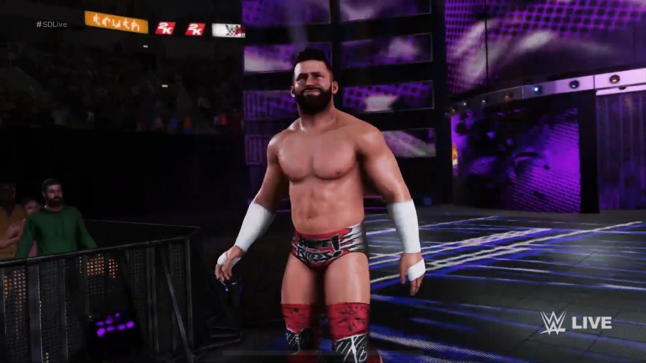 WWE 2K18 PS4 : Zack Ryder : Entrée.Revanche.Enchainement De Coup.Coup Special.Finisher.OMG