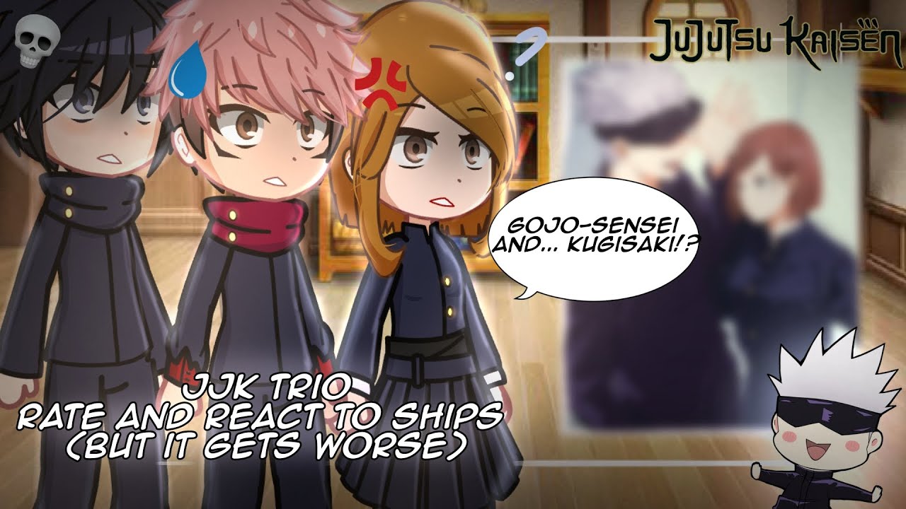 ⛩️ JUJUTSU KAISEN: Yuji, Megumi, and Nobara Rate & React to SHIPS 💘🚢 (but it gets worse... 😰💀)