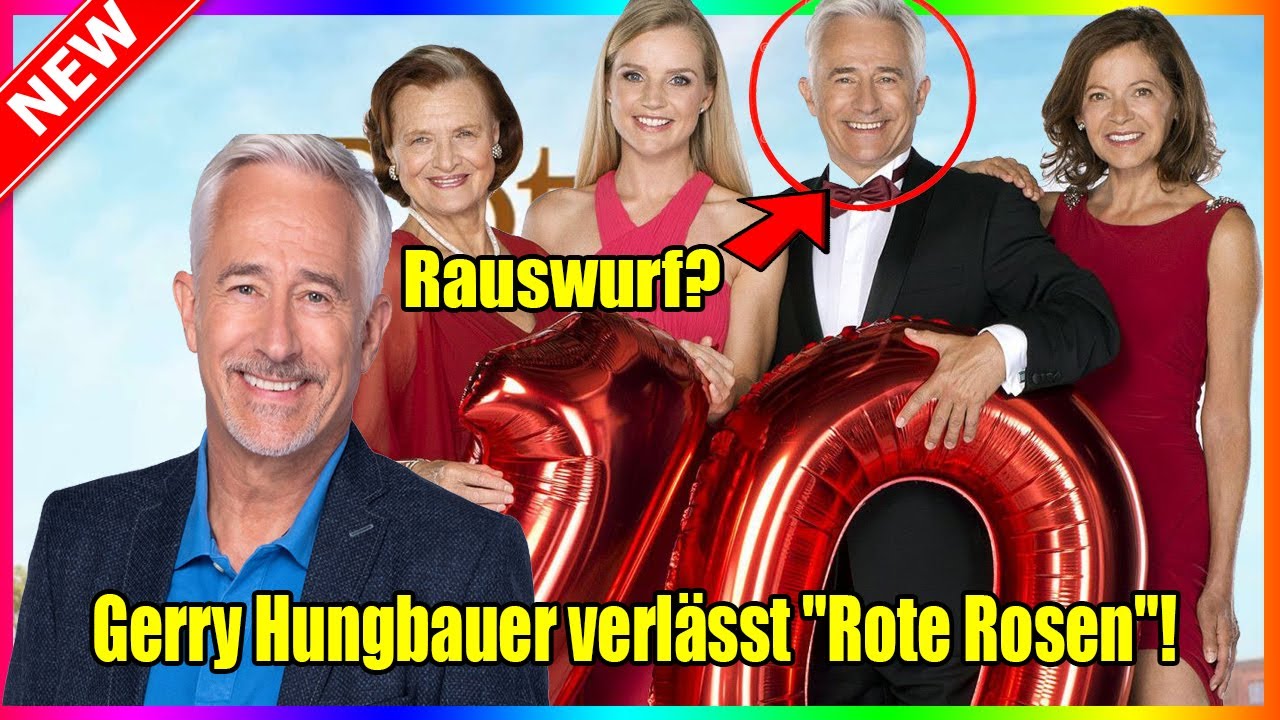 rote rosen: Rauswurf? Gerry Hungbauer verl&auml;sst 