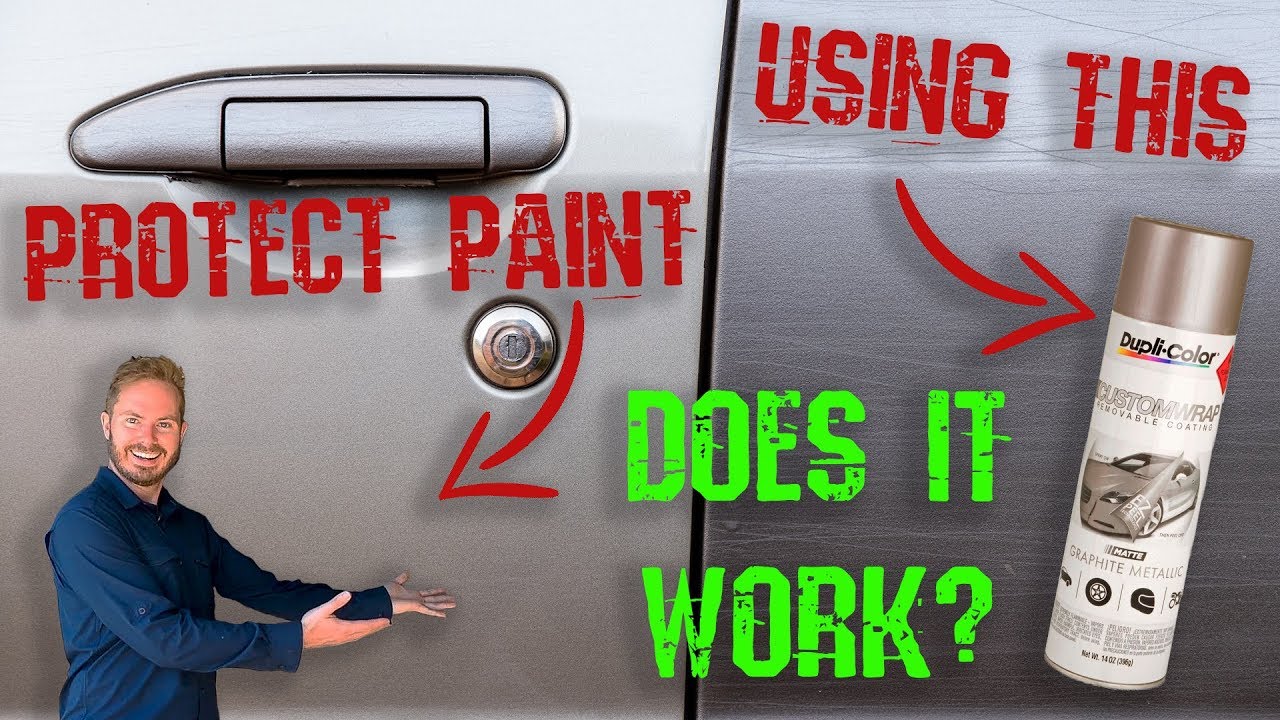 DIY Paint Protection. Preventing scratches with Duplicolor Custom Wrap