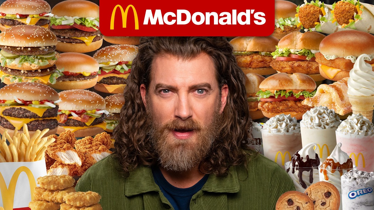 We Tried EVERY Food At McDonald's
