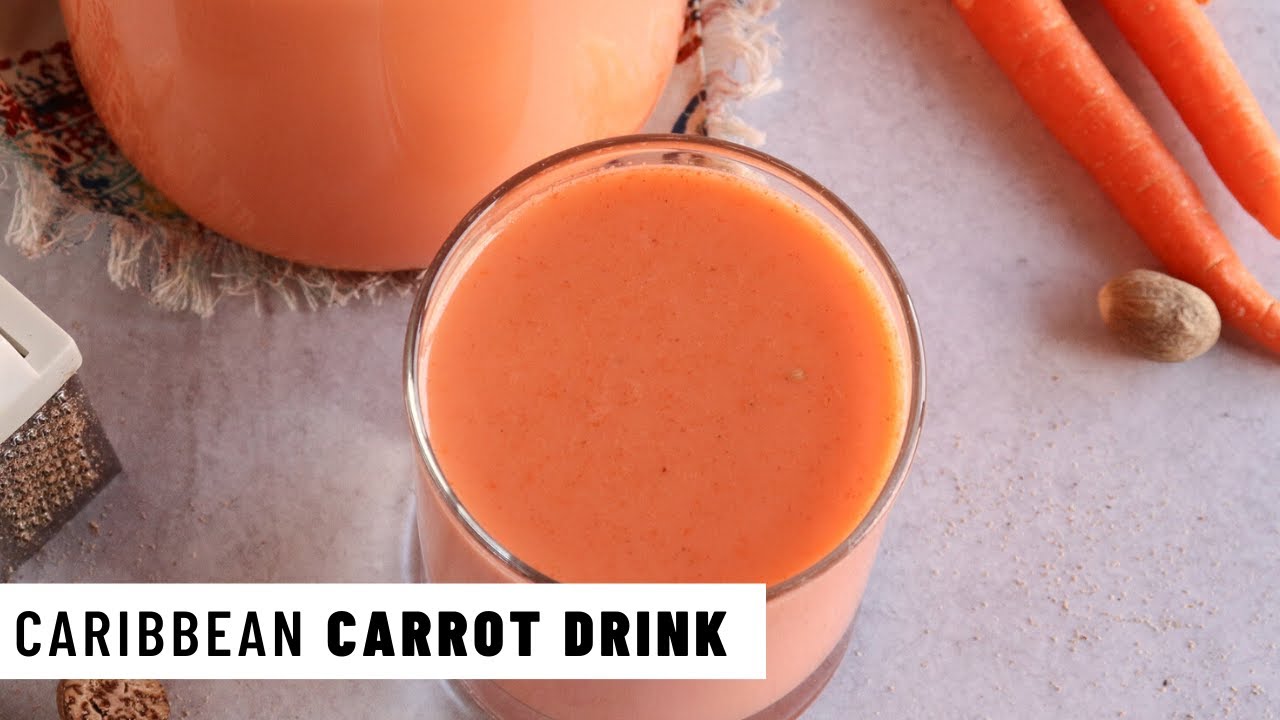 CARIBBEAN CARROT DRINK | Carrot Punch | Jehan Can Cook