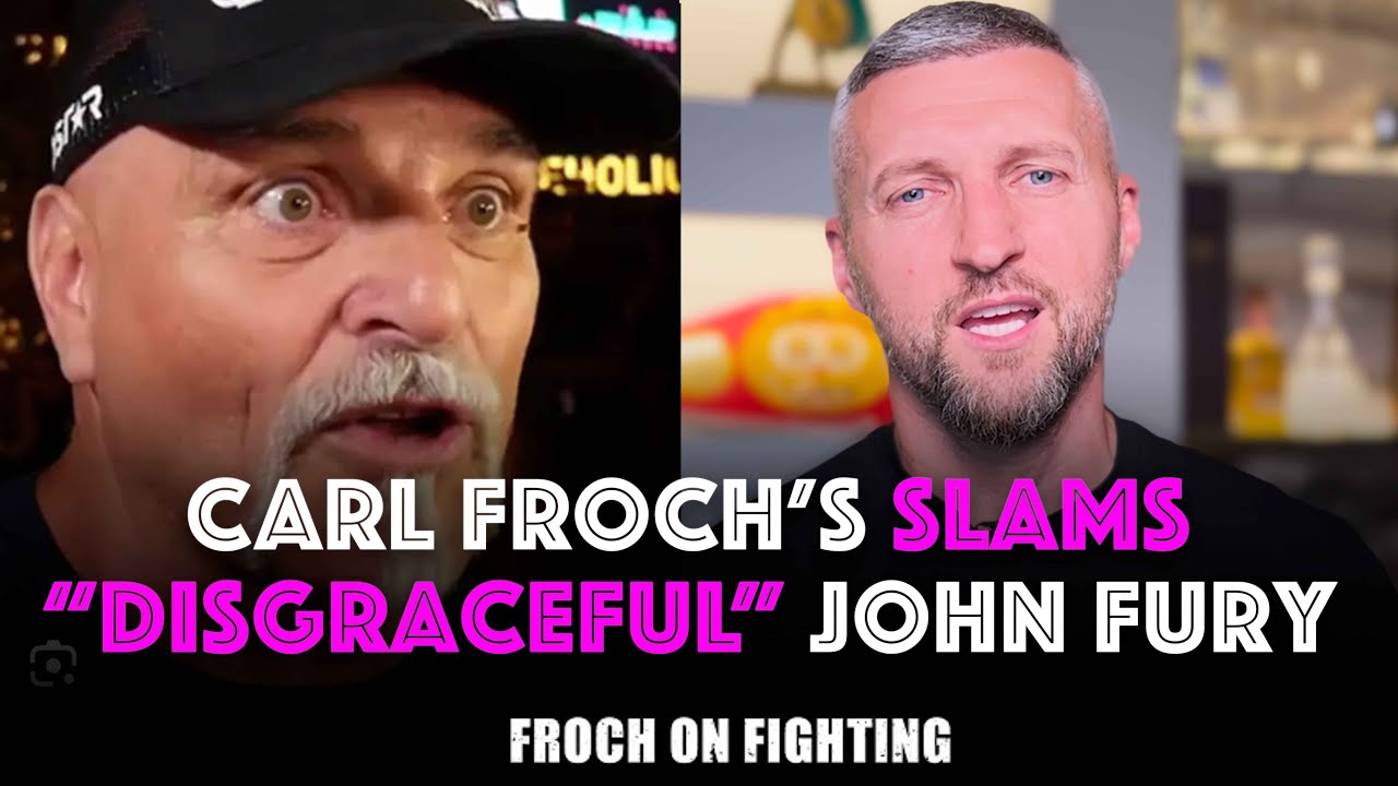 &ldquo;JOHN FURY IS A DISGRACE, A TYPICAL BIG BULLY.&rdquo; Carl Froch slams John Fury for headbutt incident