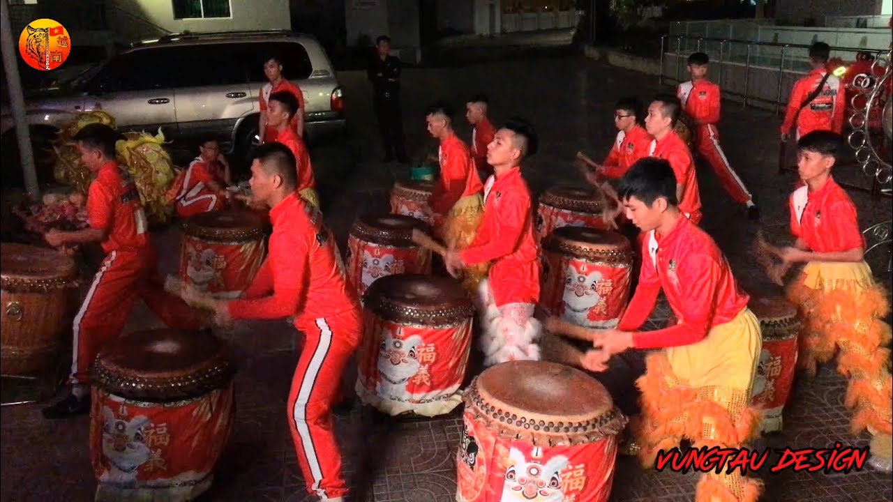 [2020] PHÚC NGHĨA ĐƯỜNG - 越南福義堂龍獅團 - TRỐNG HỘI - DRAGON AND LION DANCE