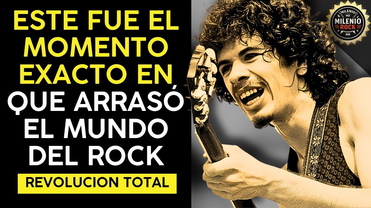 LA CANCIÓN que CONVIRTIÓ a CARLOS SANTANA en LEYENDA del ROCK