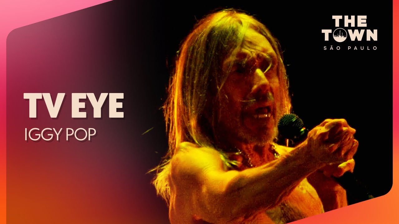 Iggy Pop canta T.V. Eye ao vivo no The Town 2025 | Globoplay