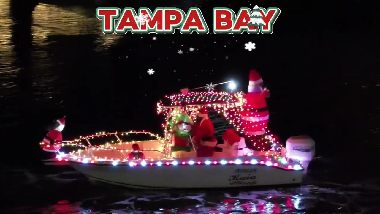 Holiday Lighted Boat Parade (2024) Tampa