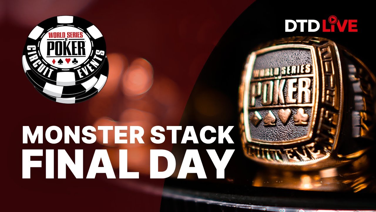 WSOPC Monster Stack Final Table, &pound;21,250 up top! Part 1
