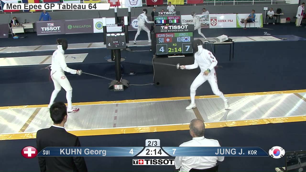 Rio 2015 ME GP T64 09 yellow Jung J KOR vs Kuhn G SUI