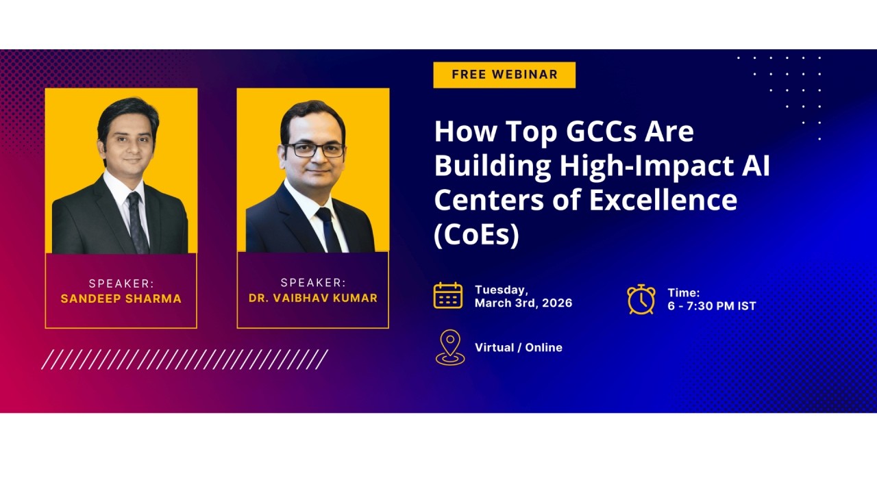How Top GCCs Are Building High-Impact AI Centers of Excellence (CoEs)
