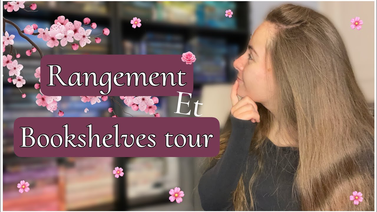 Rangement bibliothèque + Bookshelves tour 2024 !! 🤩🧹