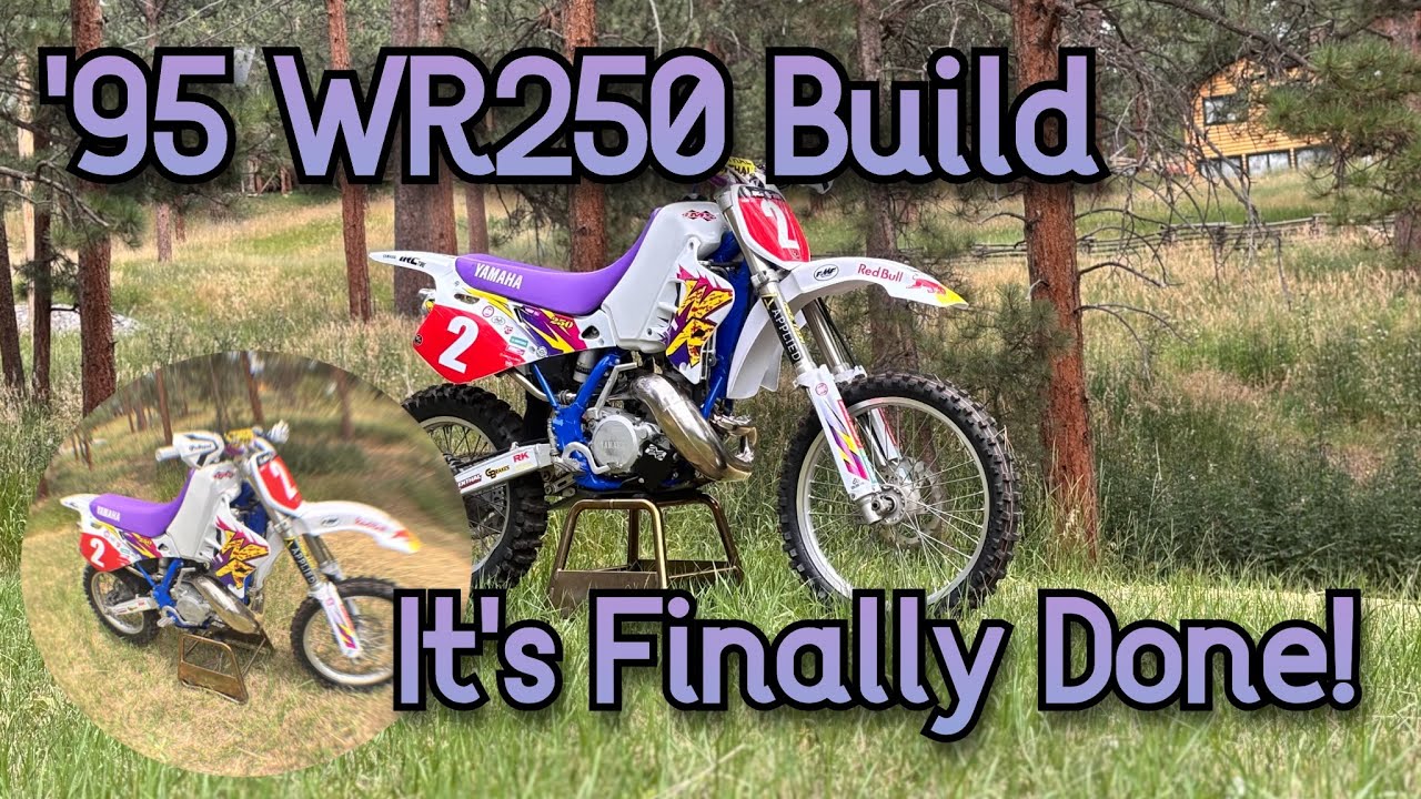 Сборка мотоцикла WR 250 1995 года