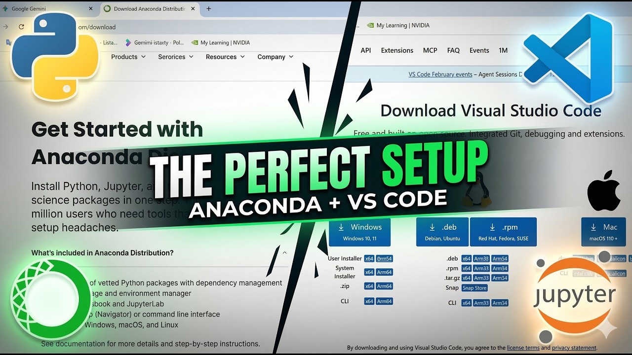 Visual Studio Code & Anaconda: How to Download and Configure | First Steps with Python