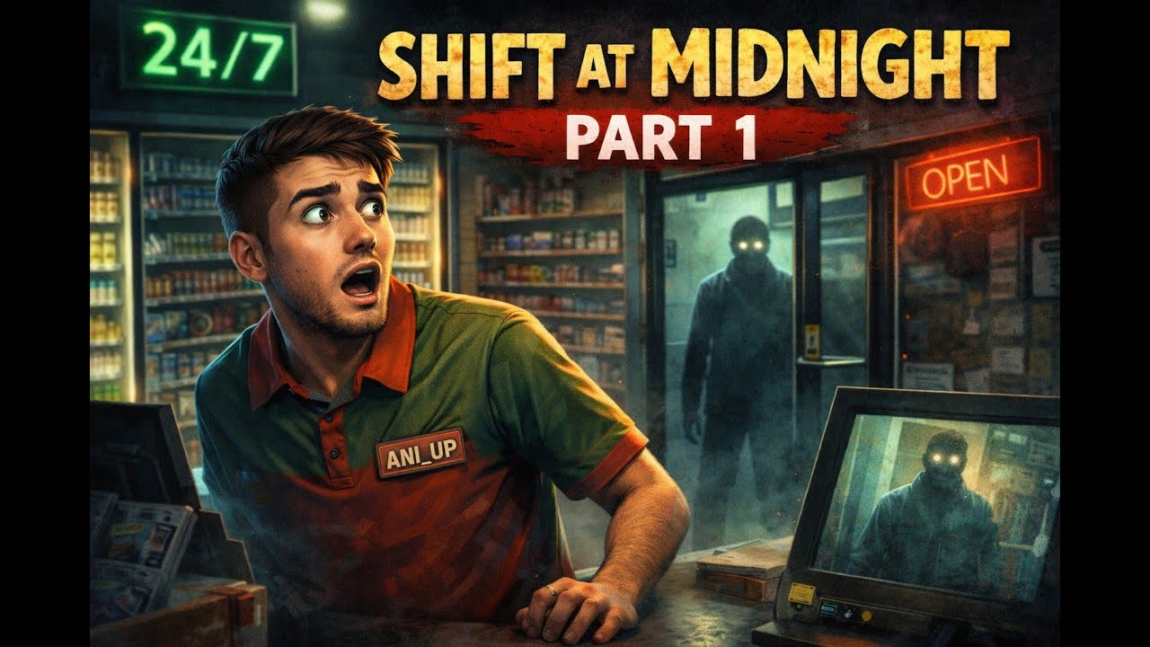 Shift at Midnight PART 1… Surviving the First Two Nights 😱 | Horror Game
