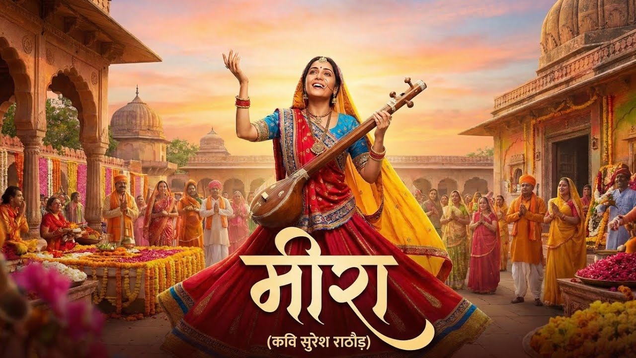 मीरा || कवि सुरेश राठौड़ || Meera   ||(पुस्तक- कुछ तुम बोलो कुछ मैं बोलूं)