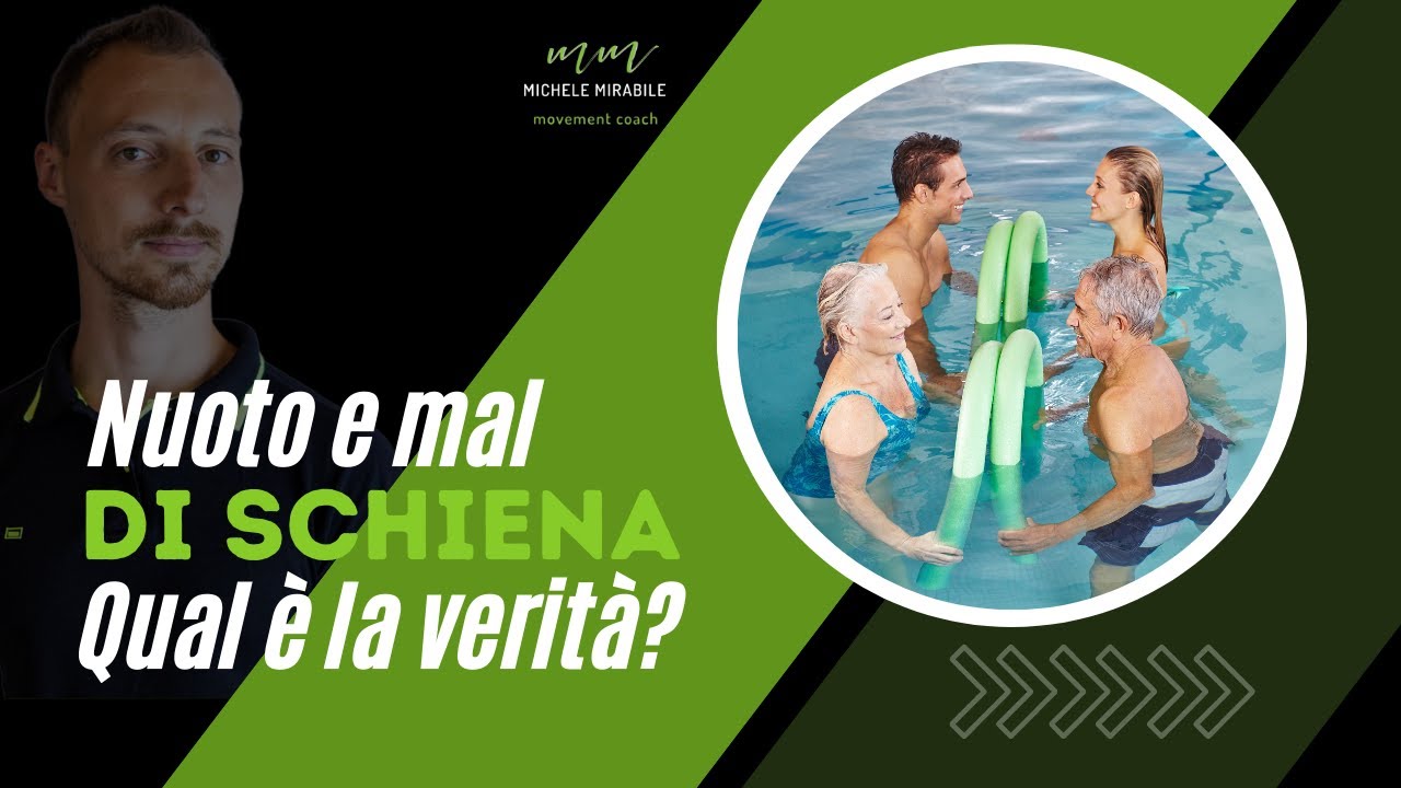 Il nuoto serve veramente per il mal di schiena?