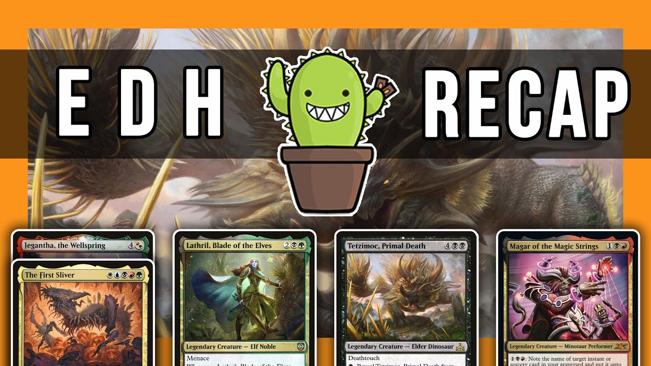 EDH GRUDGE MATCH ft. @scrybabies  | First Sliver VS Lathril VS Tetzimoc VS Magar