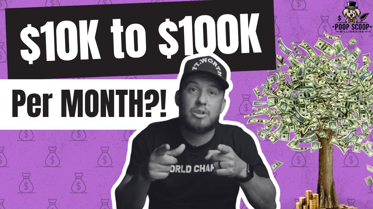 $10K to $100K/Month Cleaning Dog Poop?! Build Your Pet Waste Removal Empire!