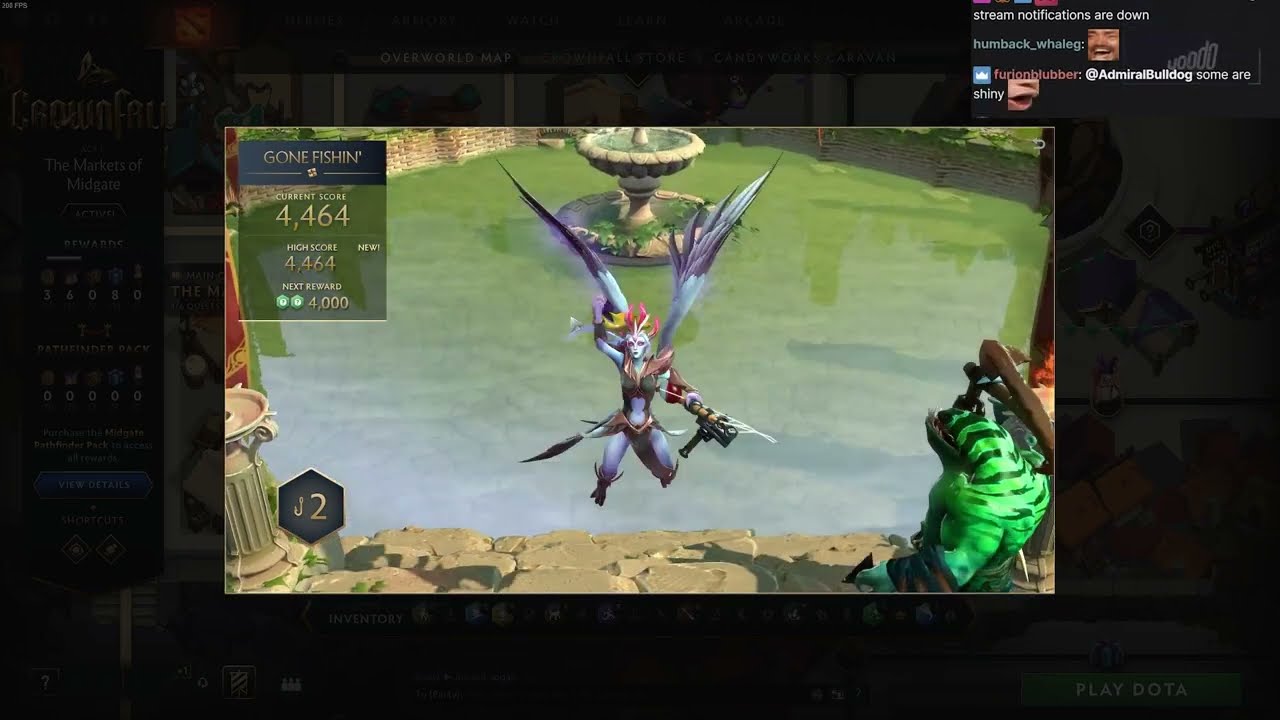 Bulldog Tries The Fishing Mini Game
