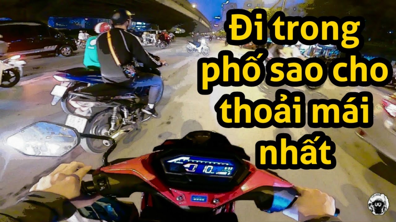 Hướng dẫn lái XE CÔN TAY trong thành phố THOẢI MÁI NHẤT với Winner X