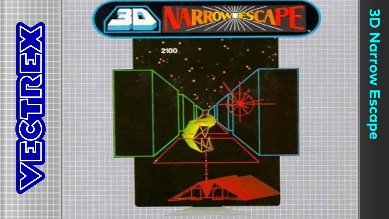 3D Narrow Escape - Vectrex [Longplay]