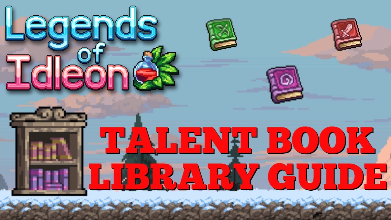 Legends of Idleon - Talent Book Library