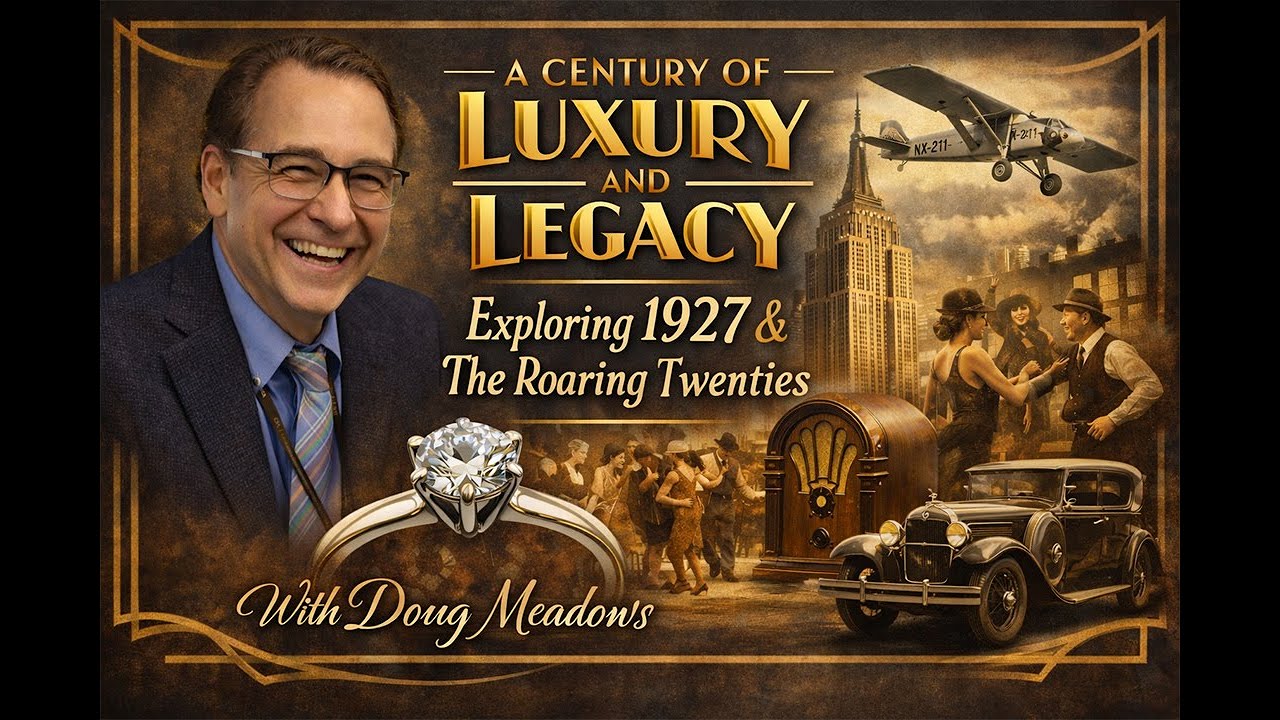 The Roaring Twenties Through a Jeweler’s Eyes - A Century of Luxury & Legacy  Doug Meadows 1-11-2026