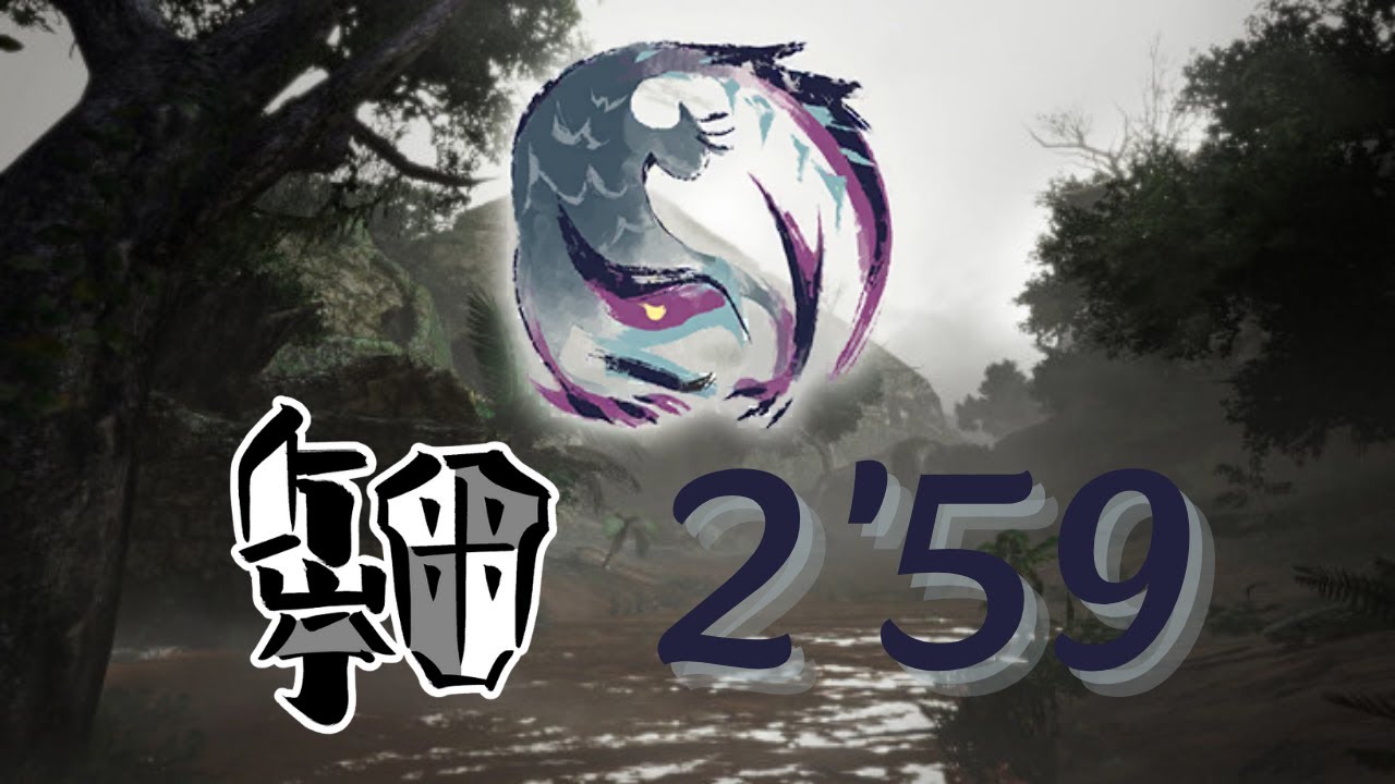 MH Rise | Nargacuga Speedrun  (Normal Gunlance | GL) - 2'59''