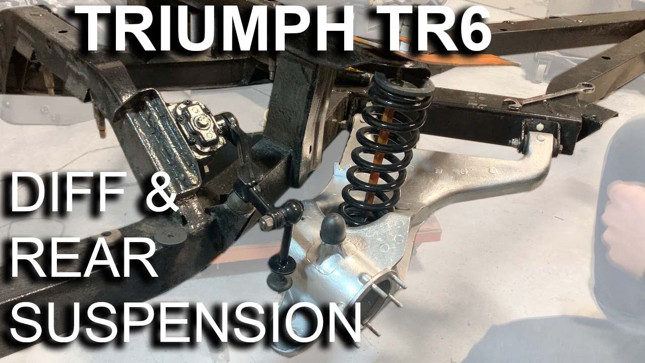 1974 Triumph TR6 - part 59 - Rear Suspension and Diff
