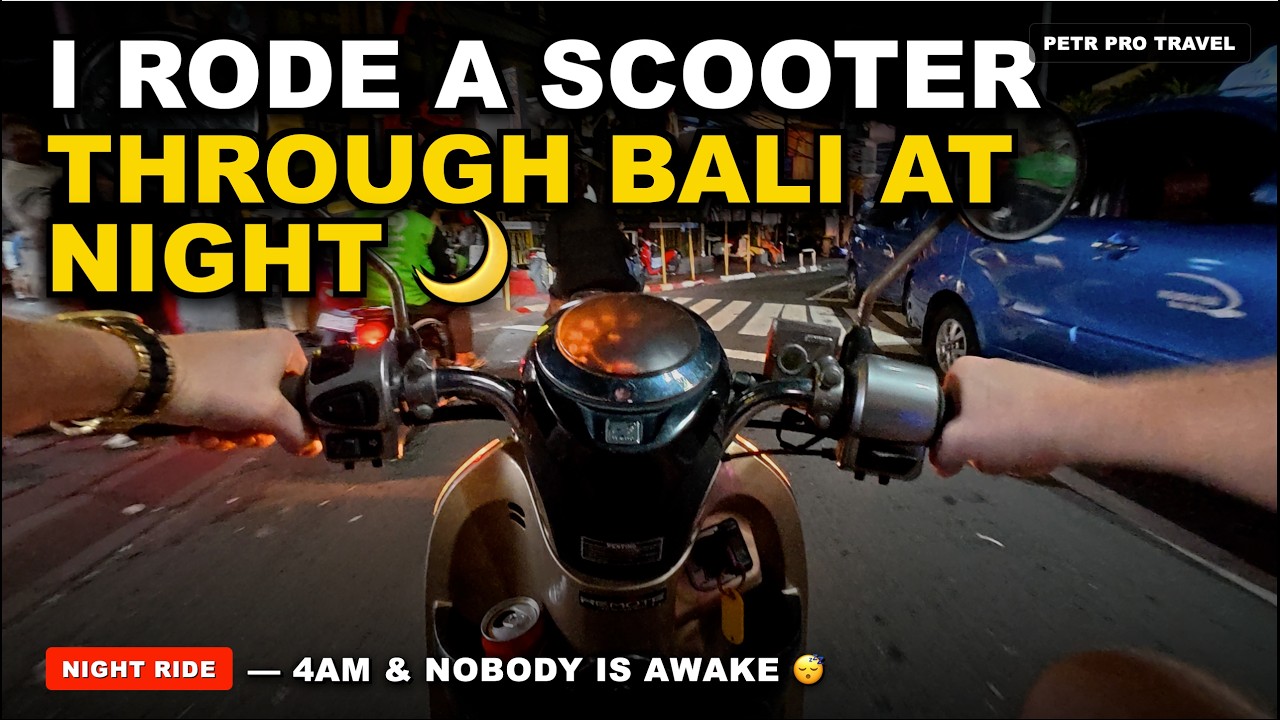 Riding Bali While the City Sleeps