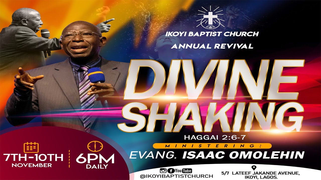 LIVESTREAM: Annual Revival : Divine Shaking | Nov 10, 2021