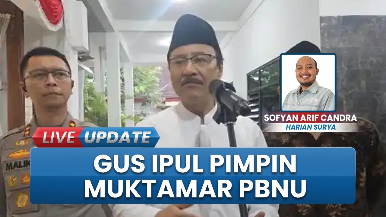 Gus Ipul Jadi Ketua Panitia Muktamar PBNU 2026 untuk Pertama Kalinya, Dijadwalkan bakal Juli-Agustus