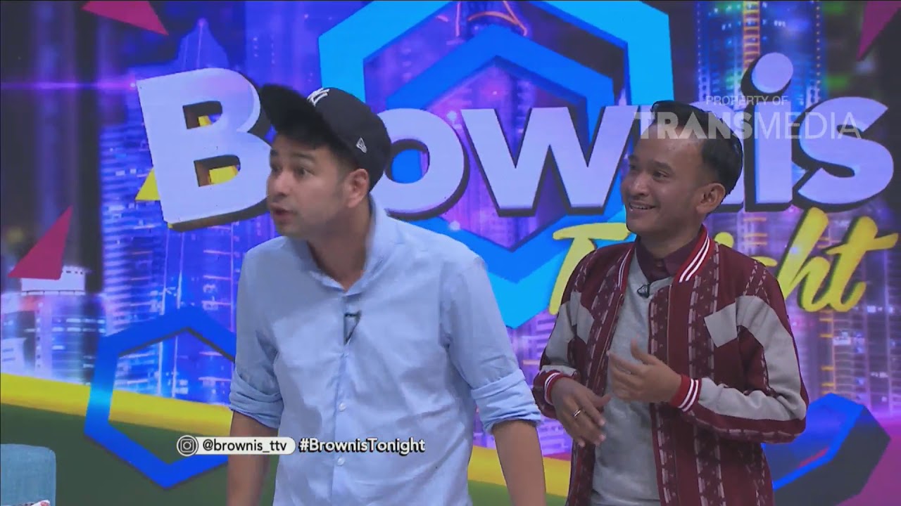 BROWNIS TONIGHT -  Kocak! Studio Brownis Jadi Panas! Karena Kehadiran Ayu Dan Raffi (16/3/18) Part 2