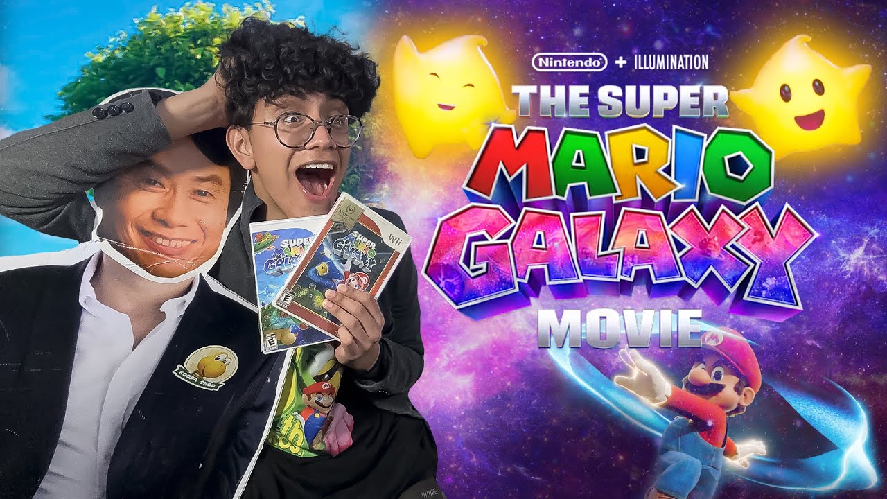 ¡MARIO GALAXY MOVIE ES REAL! || Reaccion TEASER Super Mario GALAXY La Pelicula - JVindahouse