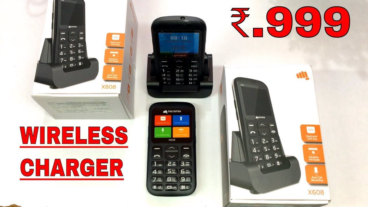 Micromax X608 keypad mobile Unboxing,Review in Hindi