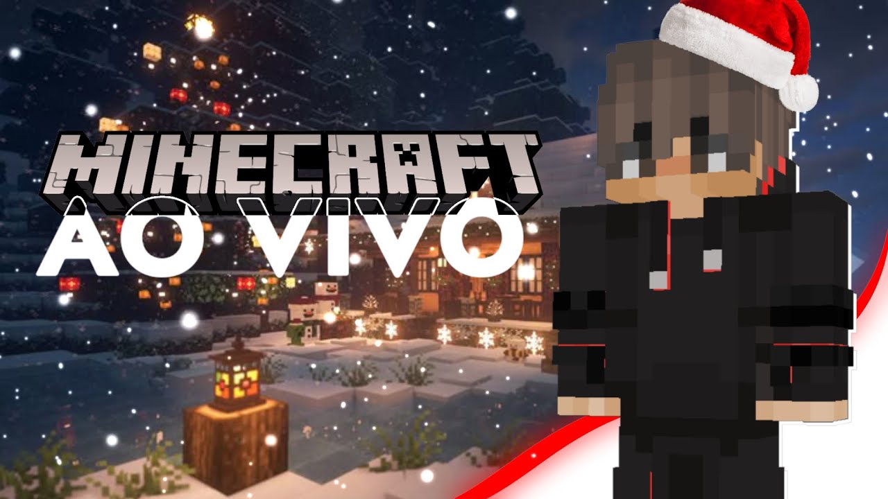 Minecraft AO VIVO Jogando Com INSCRITOS / Bedrock e Java ( LIVE ON )