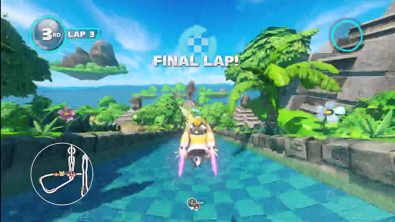 Sonic & All Stars Racing Transformed: Temple Trouble (Xbox Live) [1080 HD]
