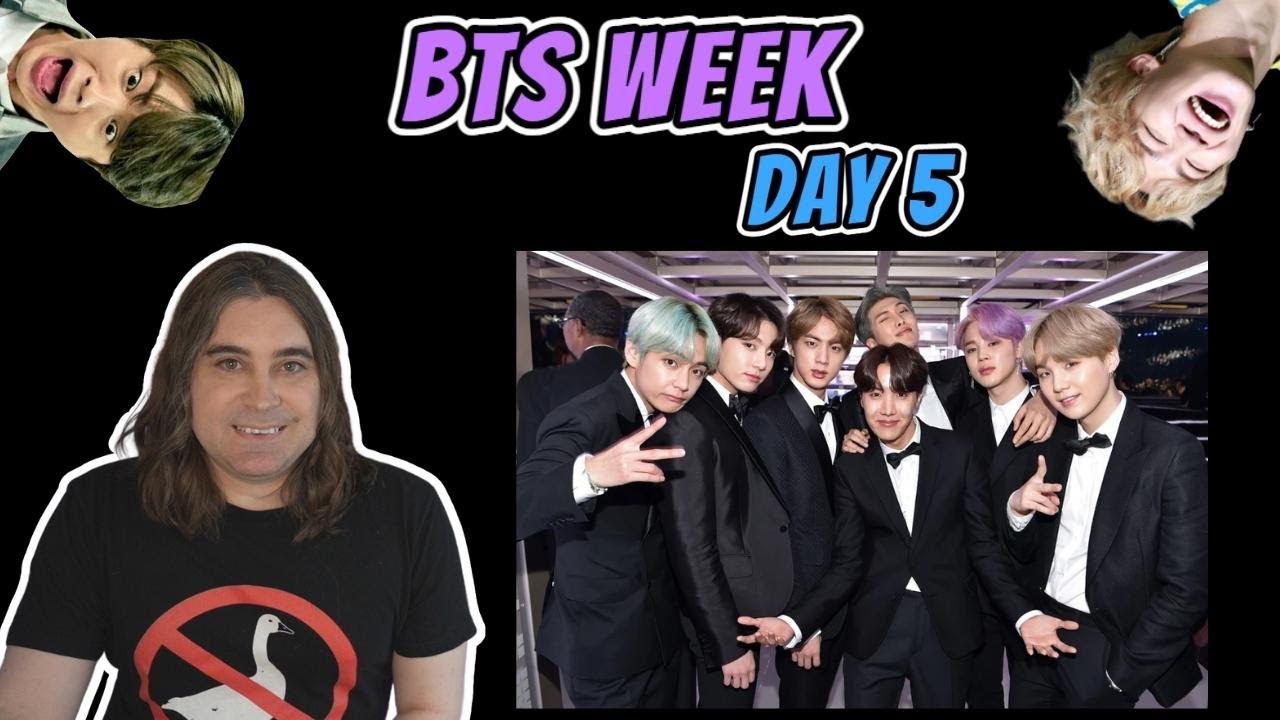 BTS WEEK: Day 5!  Reacting to funny BTS compilation videos!